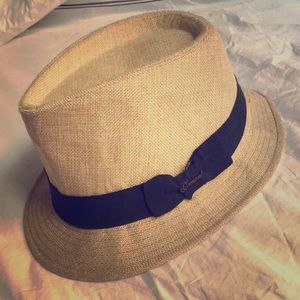 Fedora with black ribbon